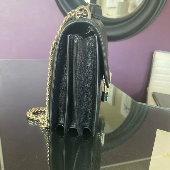 Kate Spade Black Crossbody Bag with Gold Chain - Picture 5 of 5